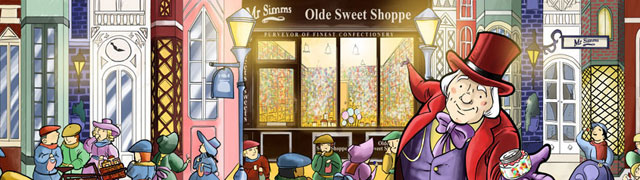 Mr Flynn Sweet shop packaging